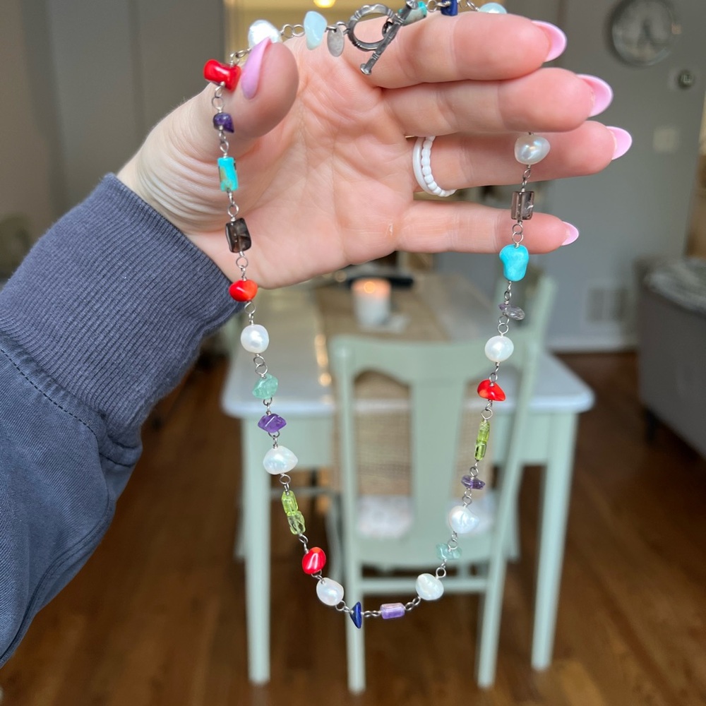 Silpada Colorful Beaded/Stone Necklace